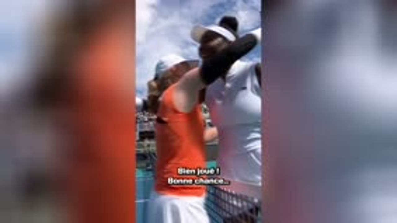 Miami - Jones à Venus Williams : J'ai toujours ton poster dans ma chambre !"