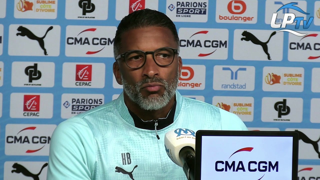 Intégrale de la conférence de presse de Pierre-Emile Hojbjerg et Habib Beye avant OM/Lille