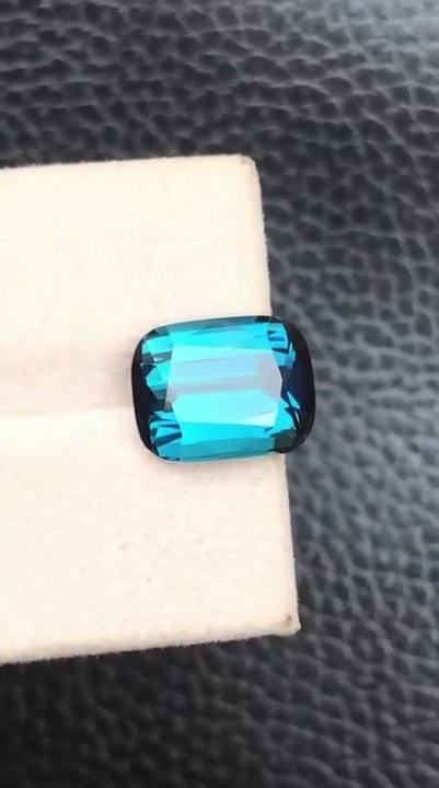 RAREST Ink Blue Tourmaline 🔥 6.30ct VVSI Afghanistan Gem!