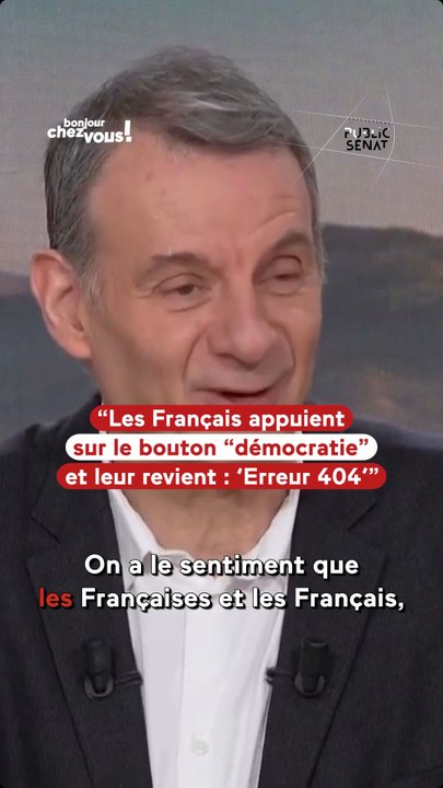 « Les Français appuient sur le bouton démocratie .. et leur revient ‘Erreur 404’ »