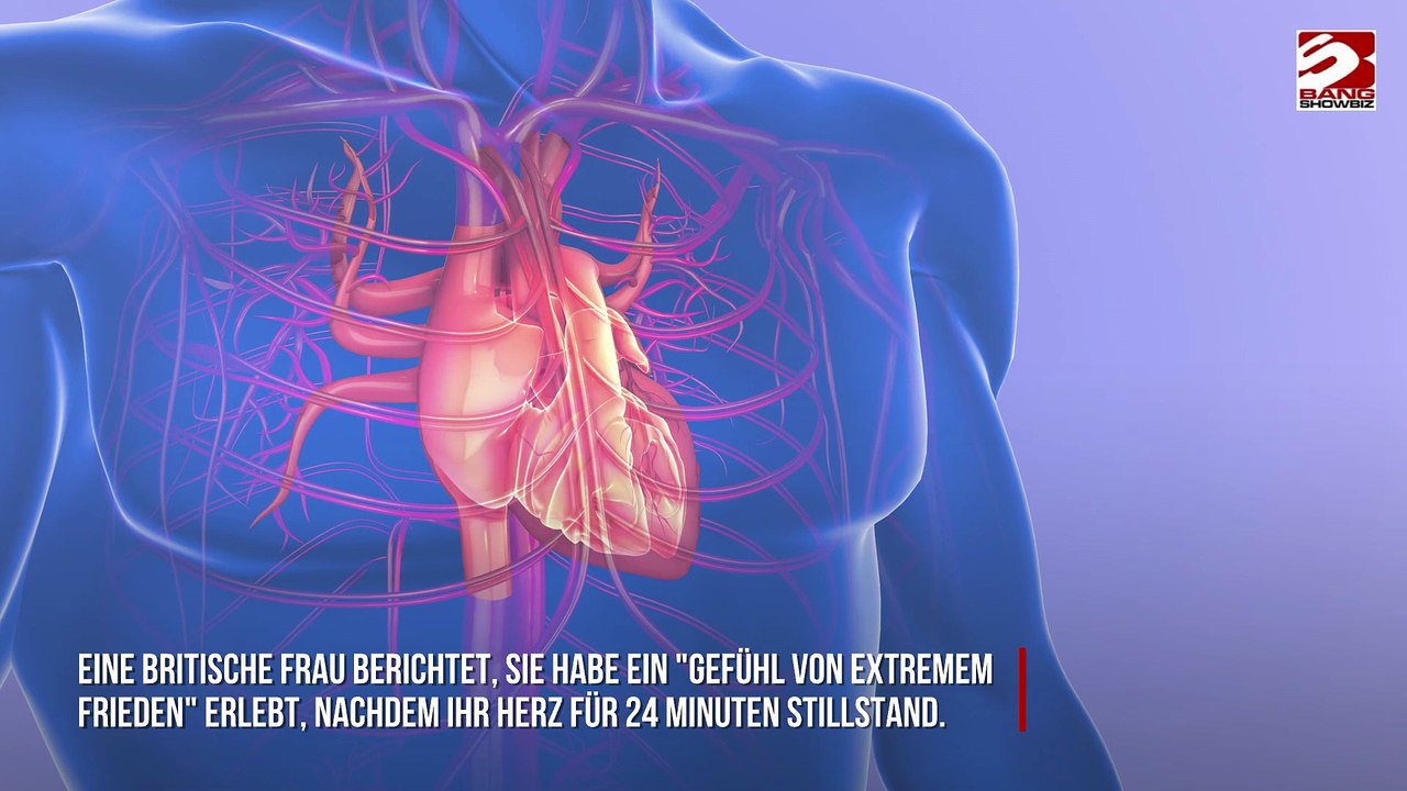 Frau berichtet von 'extremem Frieden' nach Herzstillstand