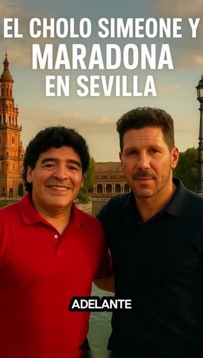 El día que el Cholo sorprendió a Maradona en la cancha