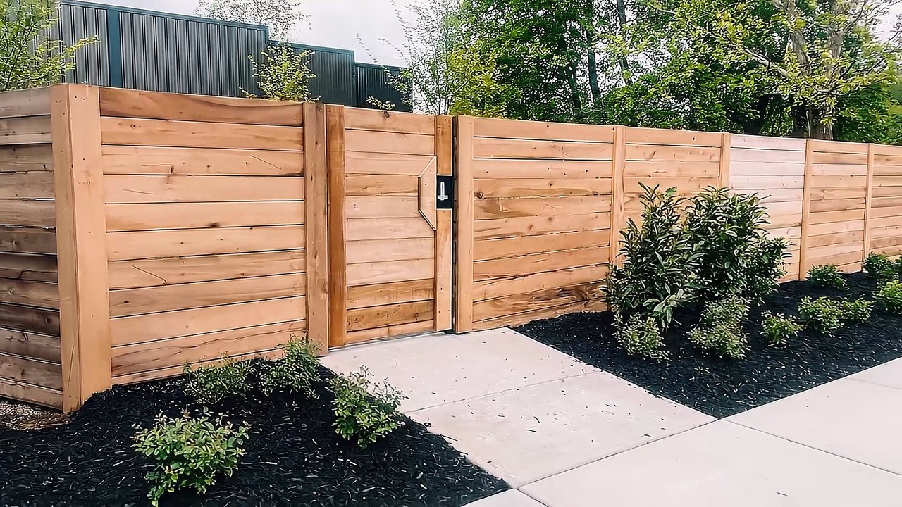 Horizontal Fence Installation in Knoxville – Modern Wood Fencing by Loudon County Fence