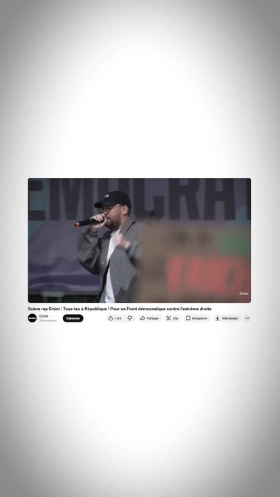 L’extrême droite, un danger pour le rap ? Nouvelle vidéo disponible sur la chaîne 💚