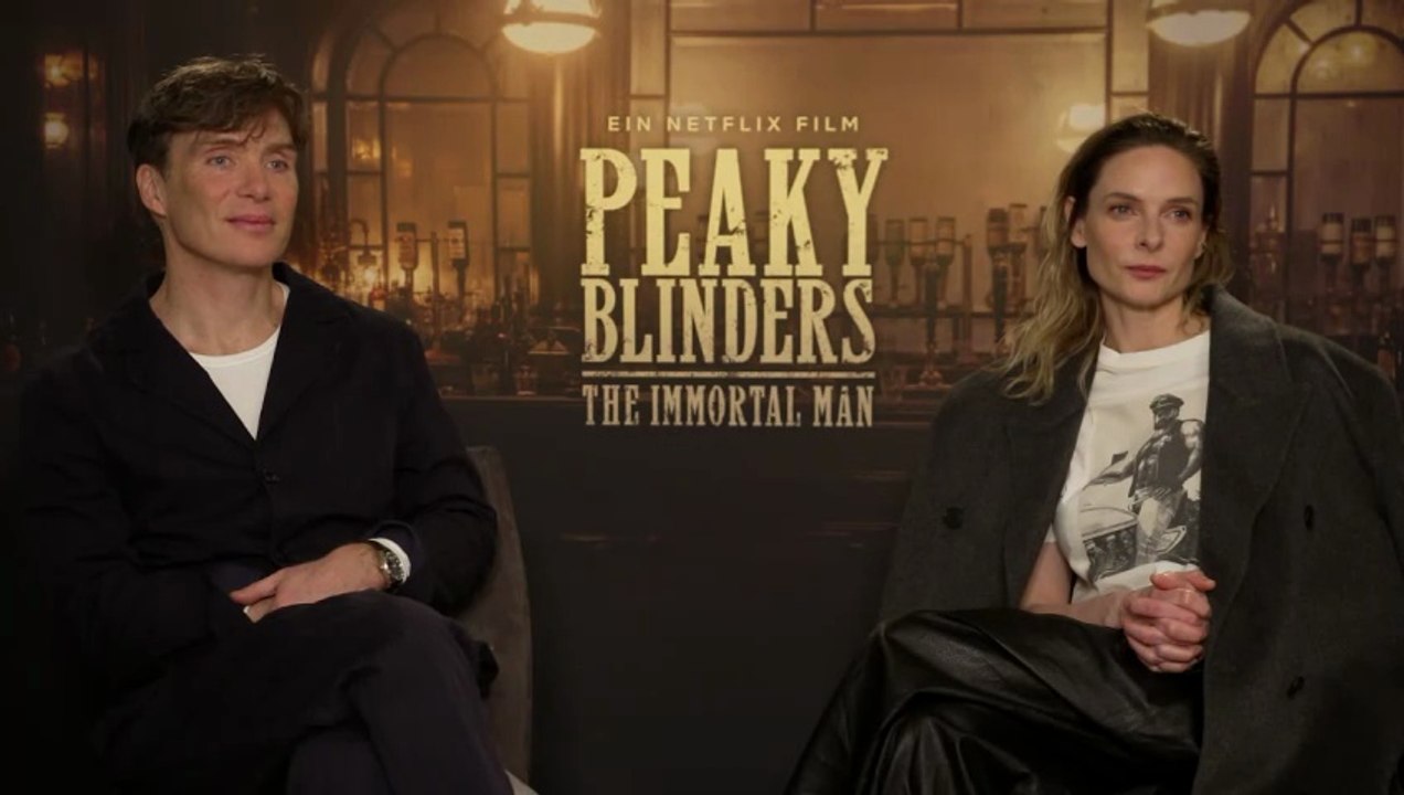 Peaky Blinders - The Immortal Man Interview mit Cillian Murphy & Rebecca Ferguson