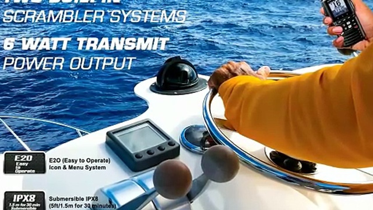 Standard Horizon HX890BK VHF Handheld Radio Review & Test