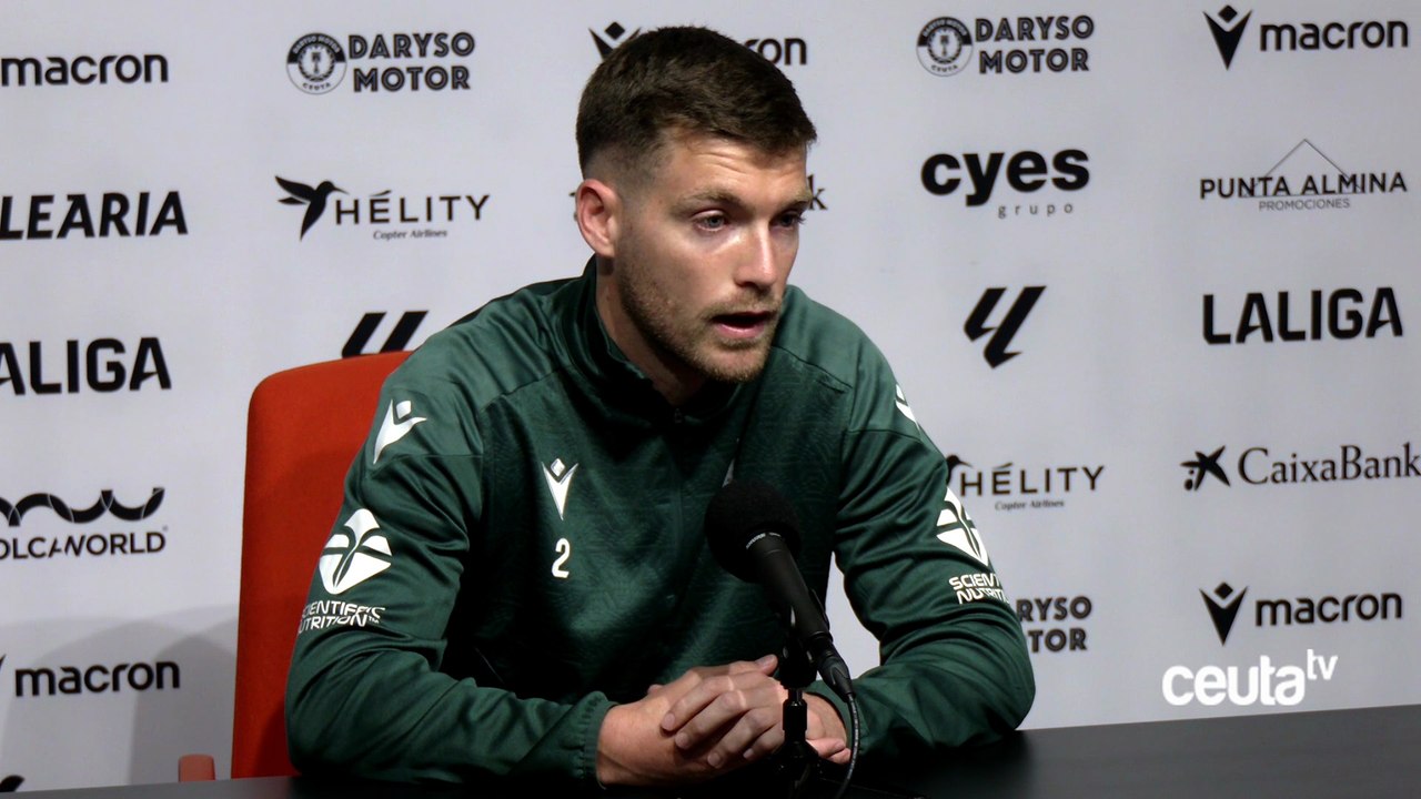 Gonzalo Almenara: "El Ceuta va a salir a por todas en Leganés para cerrar cuanto antes la salvación"