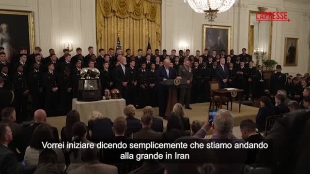 Iran, Trump: «Stiamo facendo molto bene, non avranno mai arma nucleare»