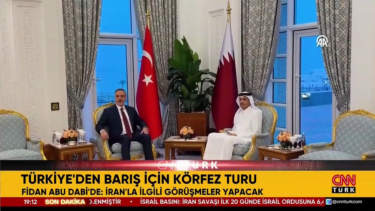 Türkiye'den barış için Körfez turu