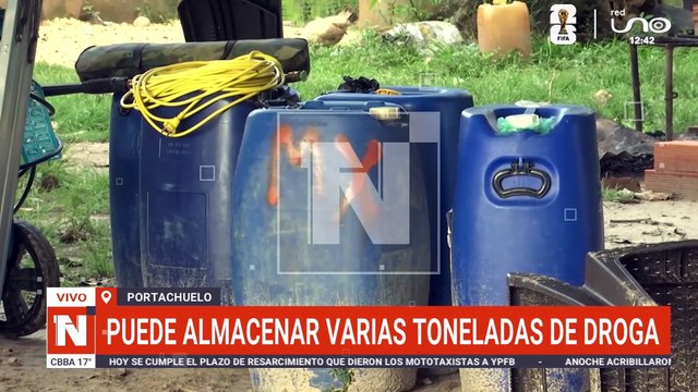 DESCUBRIERON DOS CALETAS PARA DROG4