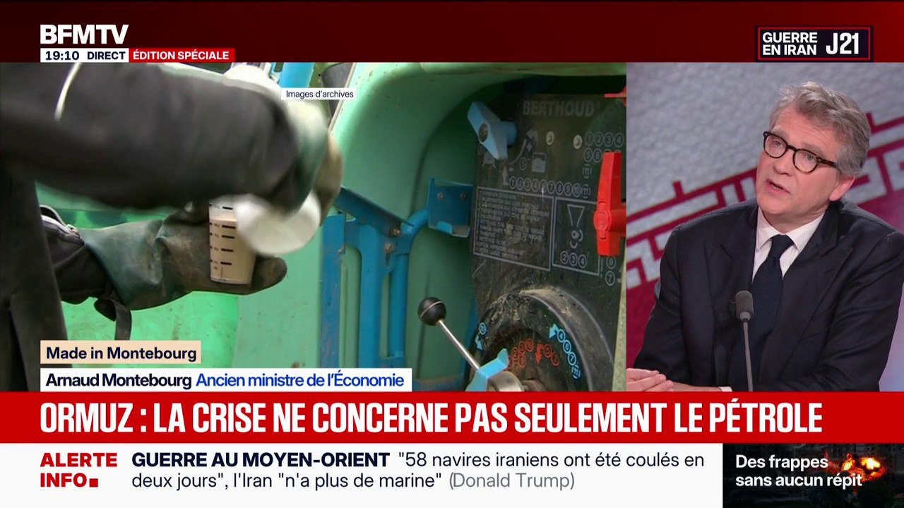 MADE IN MONTEBOURG - “Il va bien falloir qu’on invente des solutions pour se passer du gaz”, analyse Arnaud Montebourg, ancien ministre de l'Économie