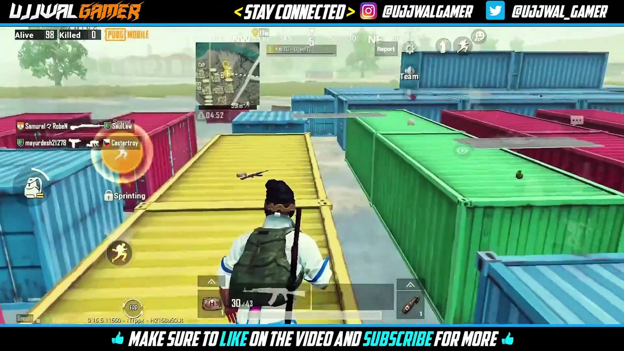 This Squad Rushed On Me Badly!!! | 30 Kills Solo Vs Squad | Pubg Mobile