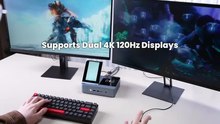 ViewDock Mini PC with Display  Wireless Charging 12 Ports by ViewDock