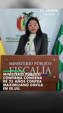 Ministerio Público confirma condena de 25 años contra Maximiliano Dávila en EE.UU.