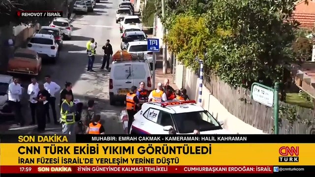 İran füzesi İsrail'i vurdu: 11 yaralı | CNN TÜRK ekibi yıkımı görüntüledi
