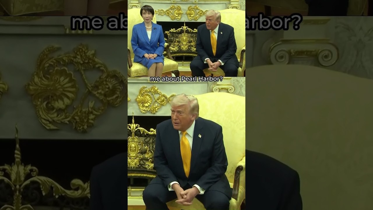 Trump mentions Pearl Harbor when discussing Iran, "Who knows surprise better than Japan?"