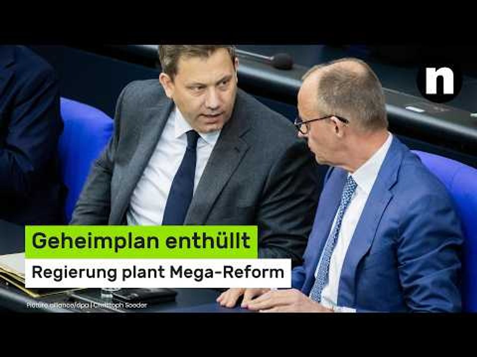 Friedrich Merz und Lars Klingbeil: Geheimplan enthüllt - Regierung plant Mega-Reform