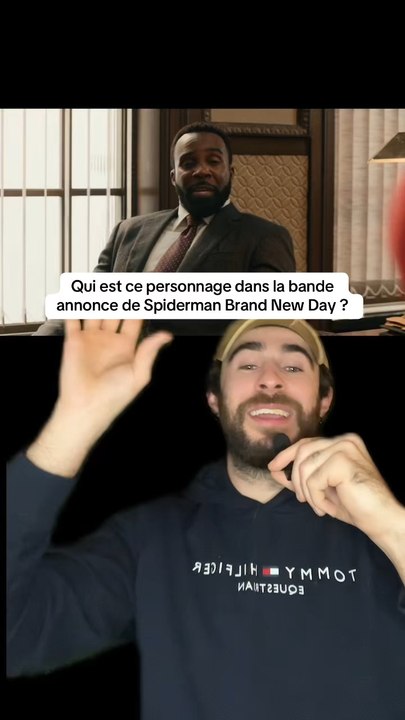 Qui est ce personnage dans la bande annonce de Spiderman Brand New Day ?