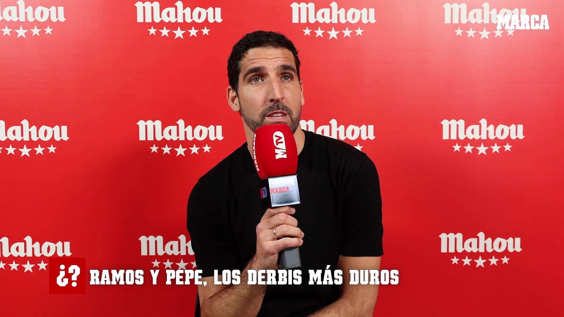 Raúl García: "Los partidos contra Ramos y Pepe eran bonitos, quedaba todo en el campo"