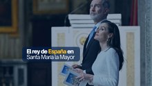 El rey de España en Santa María la Mayor