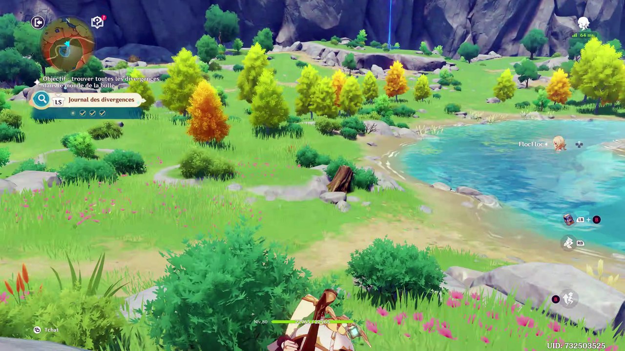 Genshin Impact Mondstadt De retour celui qui attrapa le vent Trouvez les divergences 2