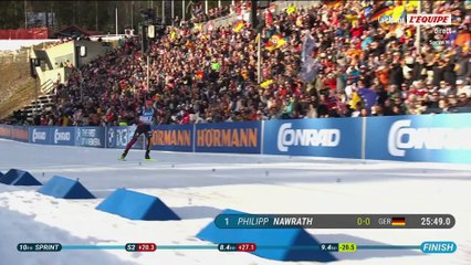 Le replay du sprint messieurs dOslo - Biathlon - Coupe du monde - Biathlon
