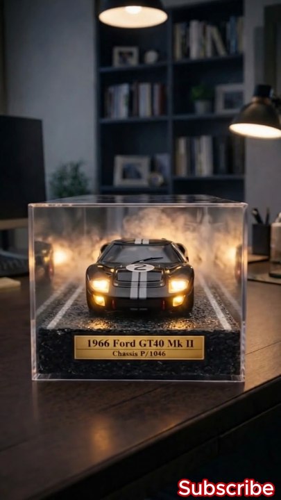 Trapped a Ford GT40 Mk II on a Track in Resin… Looks Unreal 😳🔥 #shorts #gt40