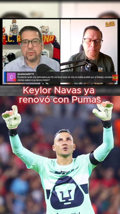 Renovación Keylor Navas