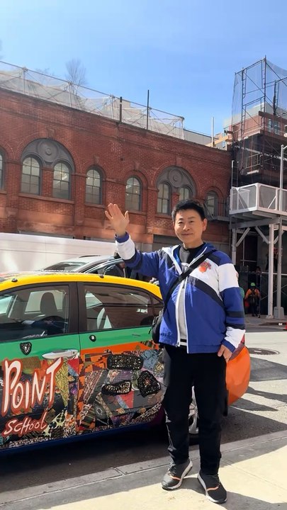 Members of the Carter Burton Network on Roosevelt Island visited the "Out Fair Sider Art 2026" at the Metropolitan Pavilion. Nelson Wang was present. 125 West 18th Street, New York, NY 10011, March 20, 2026.