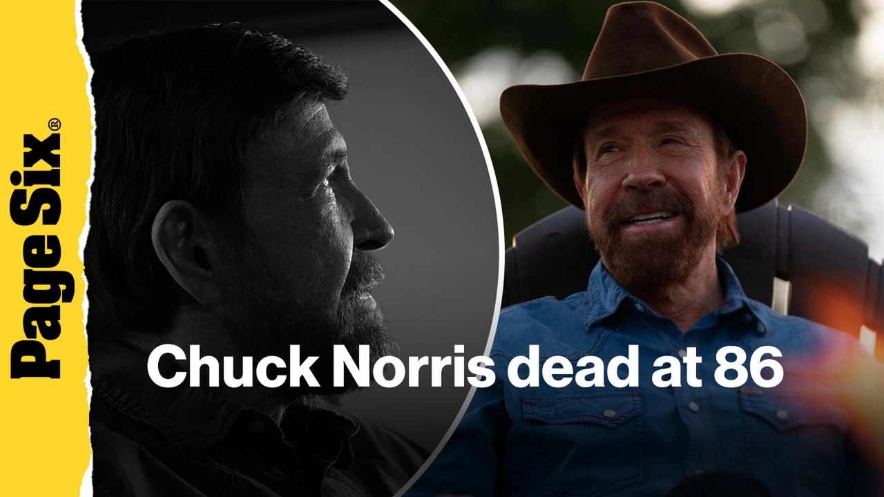 'Walker, Texas Ranger' star Chuck Norris dead at 86 following medical emergency