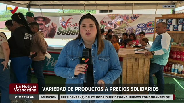 Zulia | Desarrollan jornada de alimentos a cielo abierto con variedades de rubros de la cesta básica
