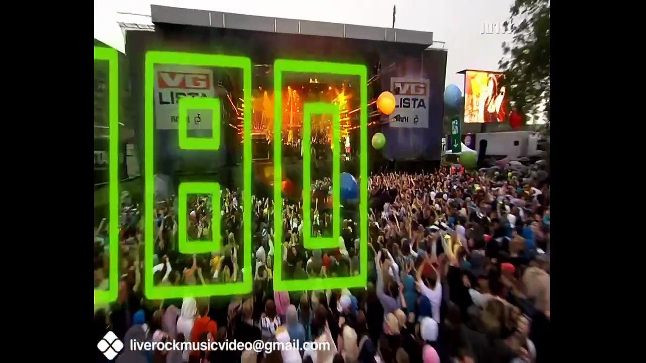 Aqua - Back to the 80s - Live @ vg lista topp 2009 - HD Upscale