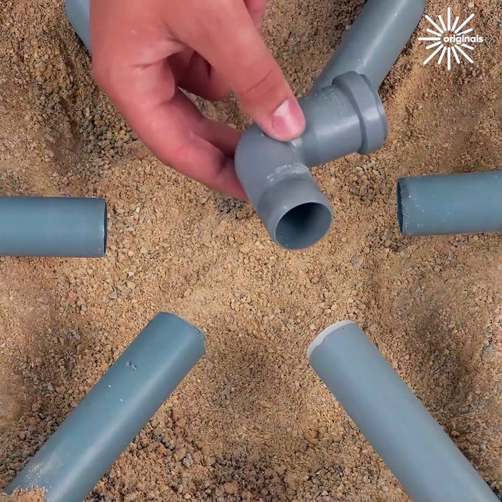 PVC pipe hack for seamless integration!