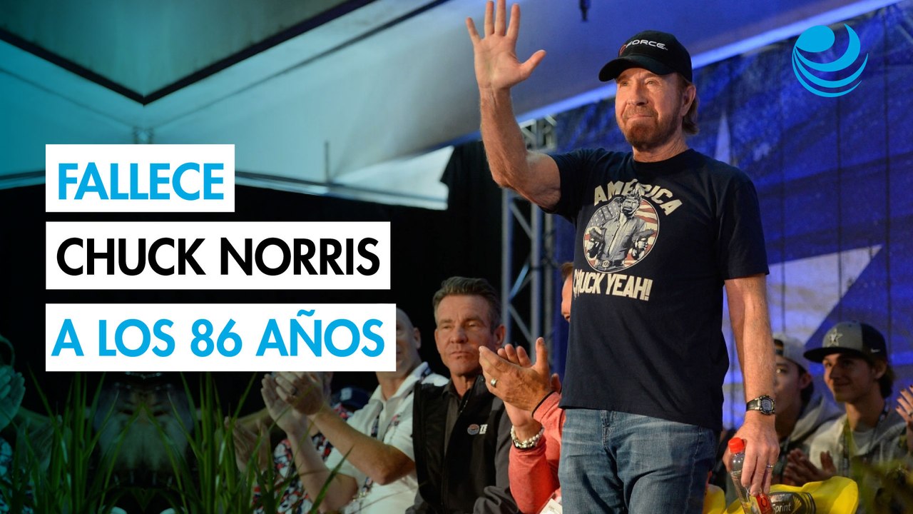 Murió Chuck Norris a los 86 años: Actor de acción y leyenda de la