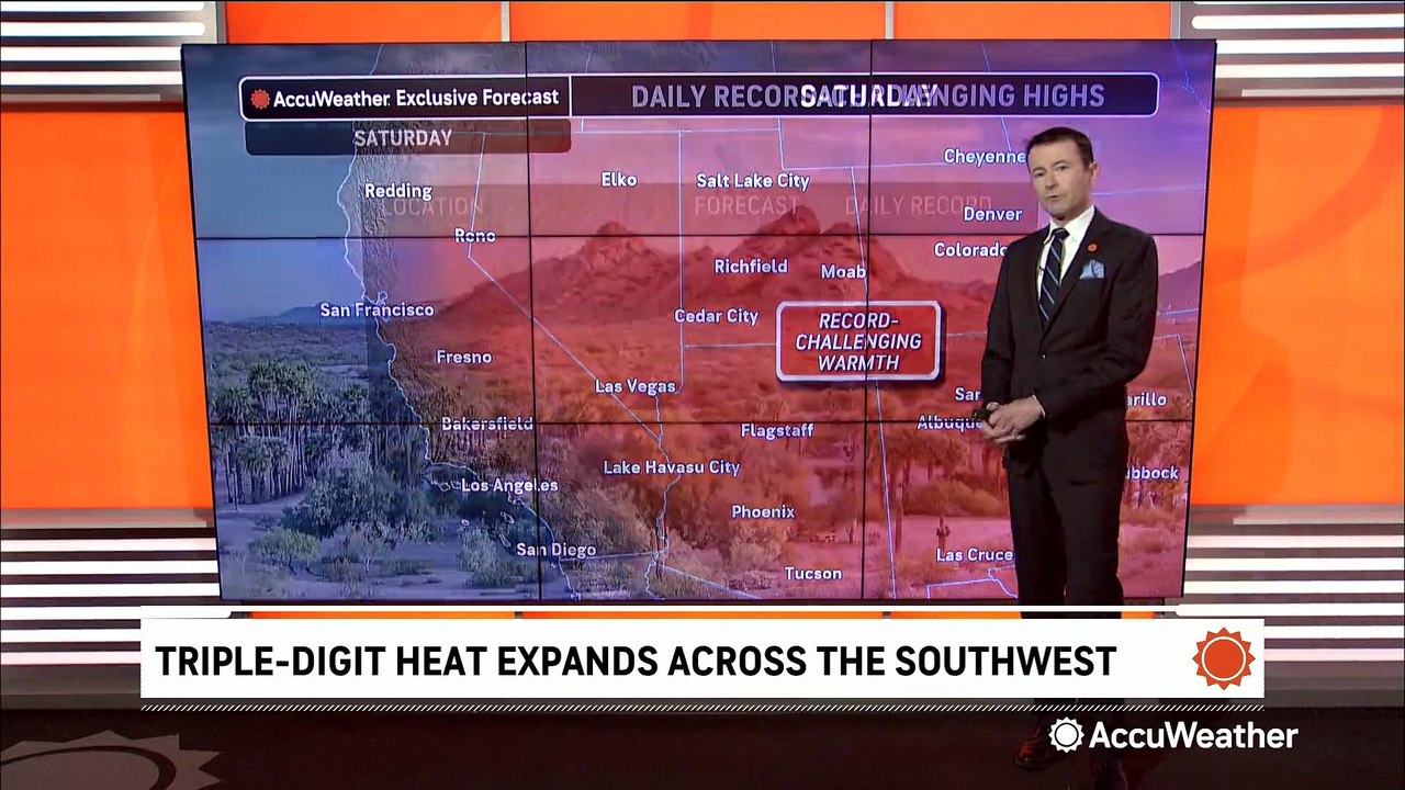 Unprecedented March heat shatters records in the Southwest