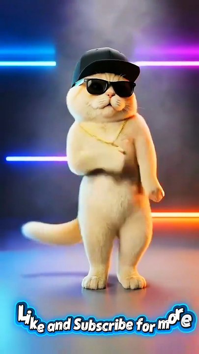 Cool ai cat dancing cute cat dancing