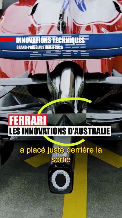 Ferrari | Australie | Top innovations F1 2026 #Ferrari #Formule1 #SF26 #Innovation