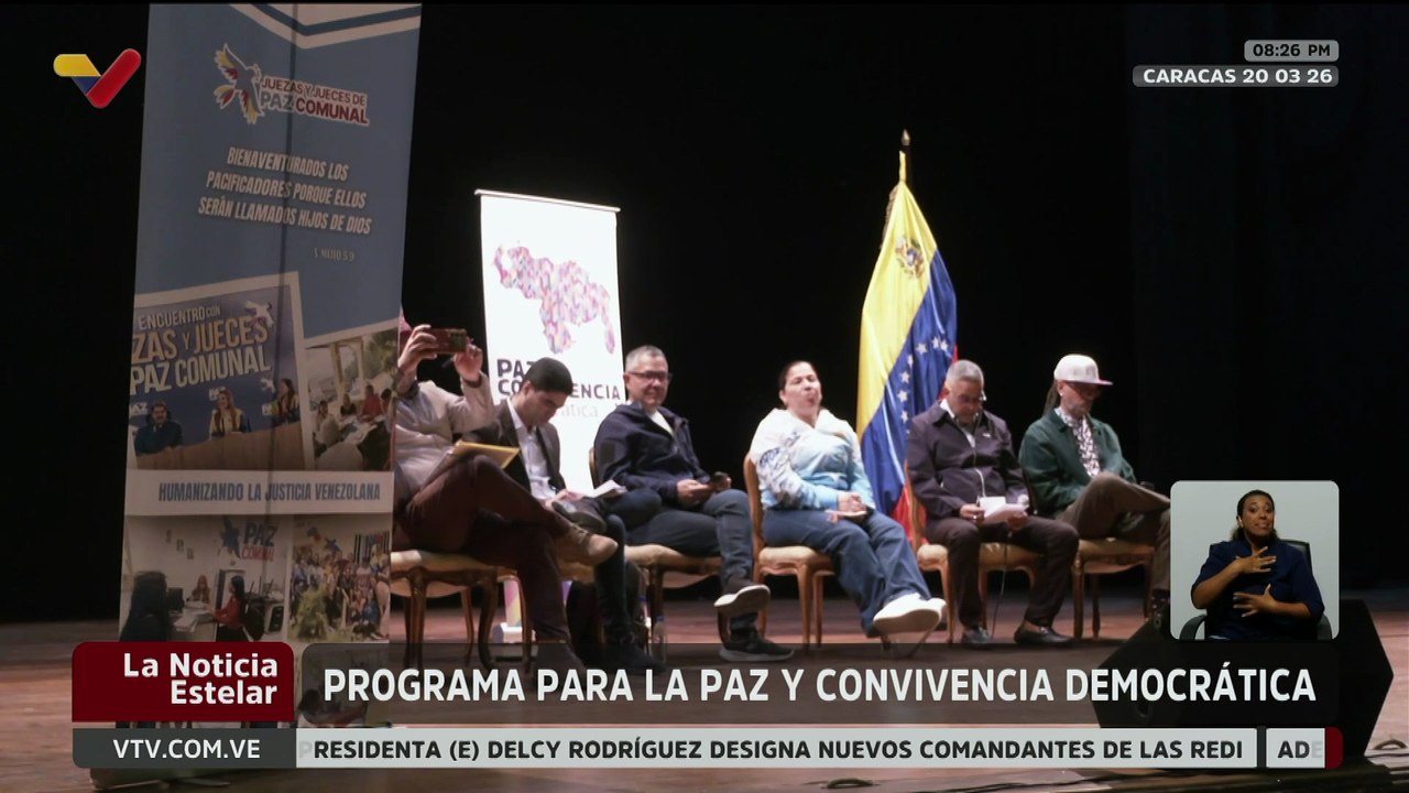 Realizan encuentro con los jueces y juezas de paz de Caracas