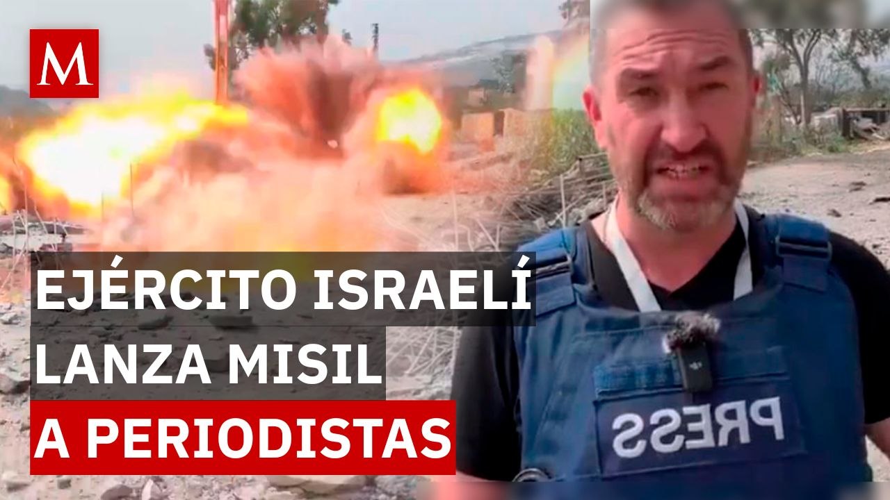 Periodistas son atacados por misil israelí en Libano: Rusia condena los hechos
