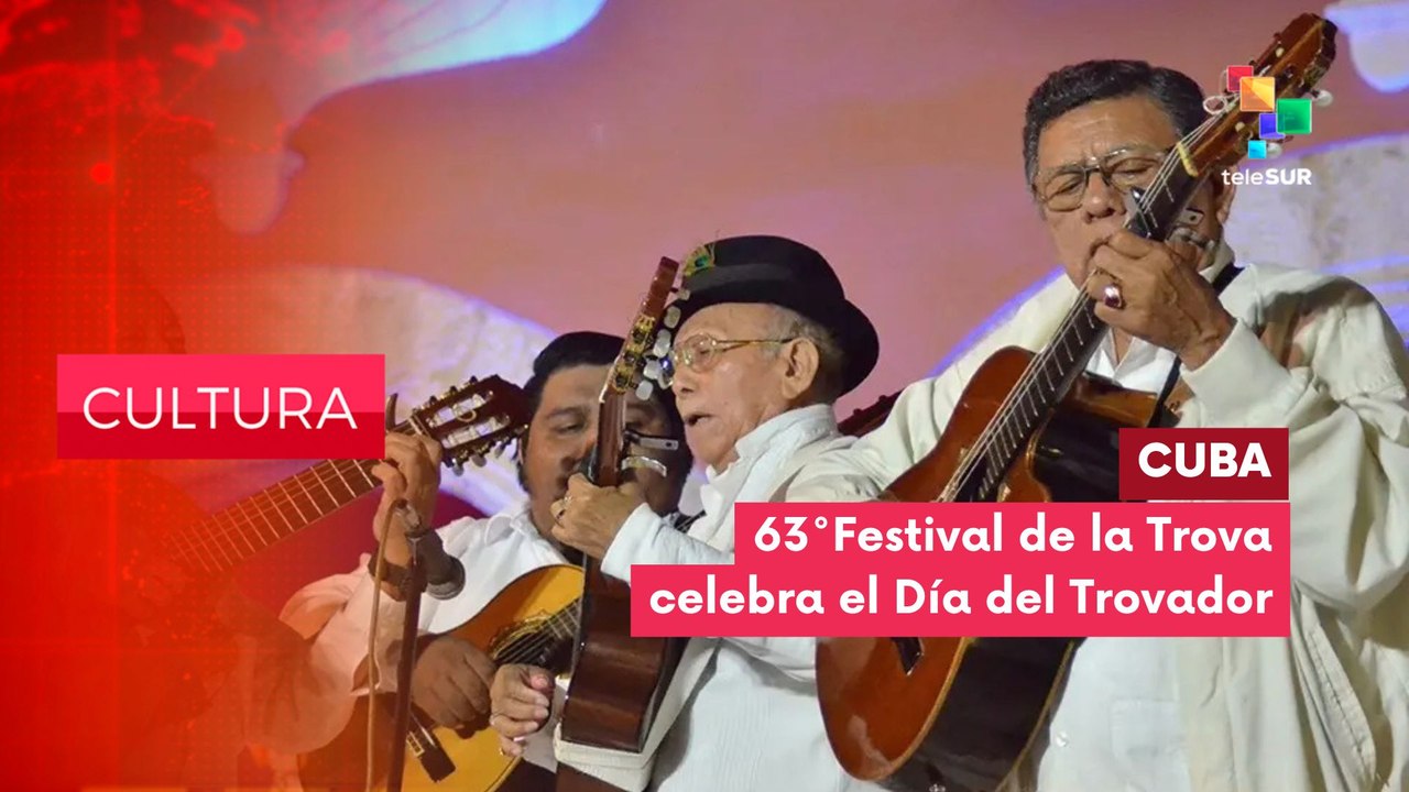 CULTURA EDICIÓN CENTRAL | Cuba | 63°Festival de la Trova celebra el Día del Trovador 20-03-2026