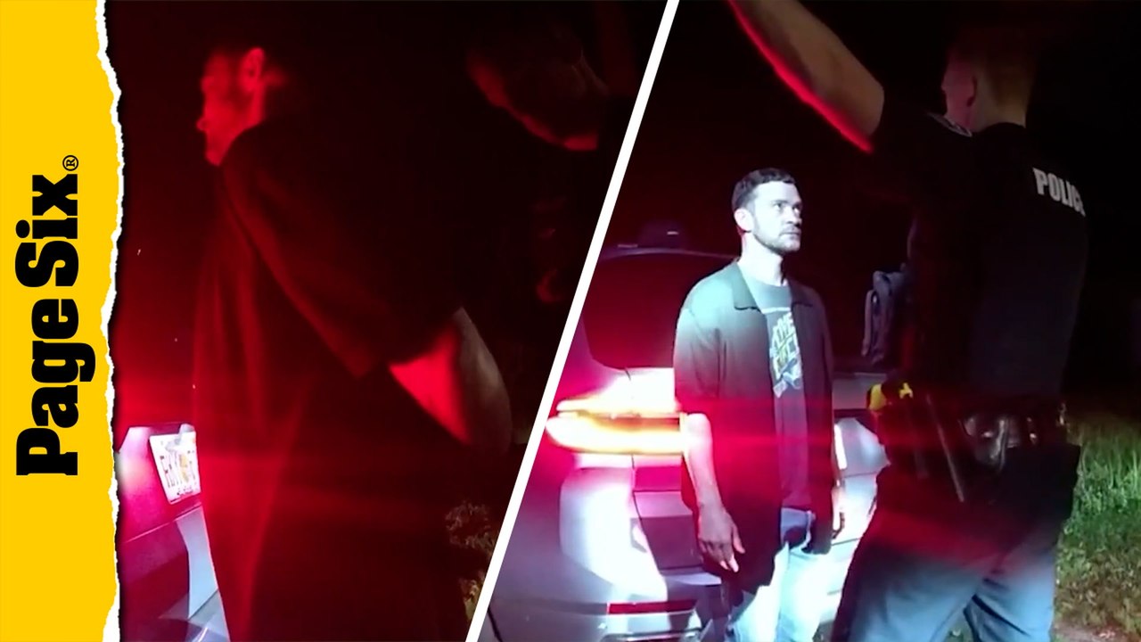 Bodycam video of Justin Timberlake's 2024 Hamptons DWI arrest released