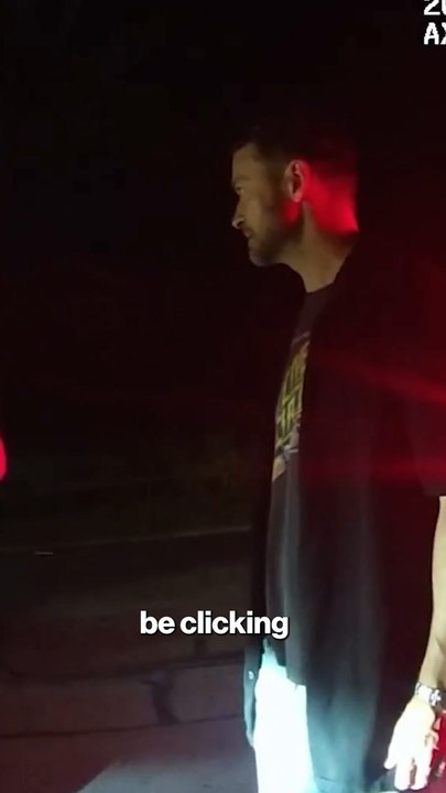 Bodycam of Justin Timberlake's 2024 DWI arrest released