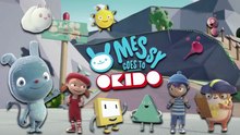 1154-Messy Goes to Okido-CBeebies Spoof Pixar Lamps Luxo Jr Logo