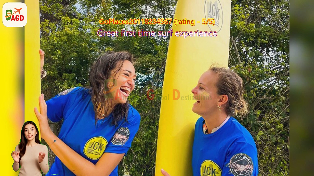 AGD - Review Private Surf Lessons in Guadeloupe