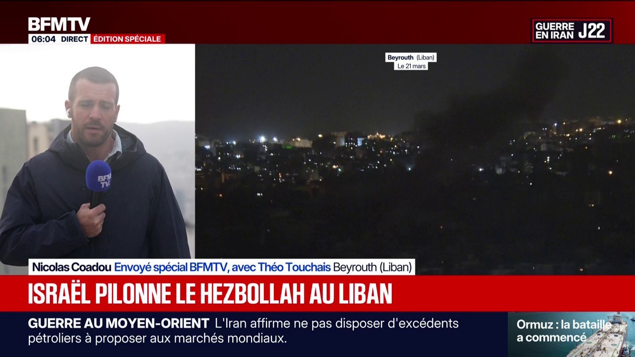 Guerre au Moyen-Orient: Israël pilonne le Hezbollah dans la banlieue sud du Liban
