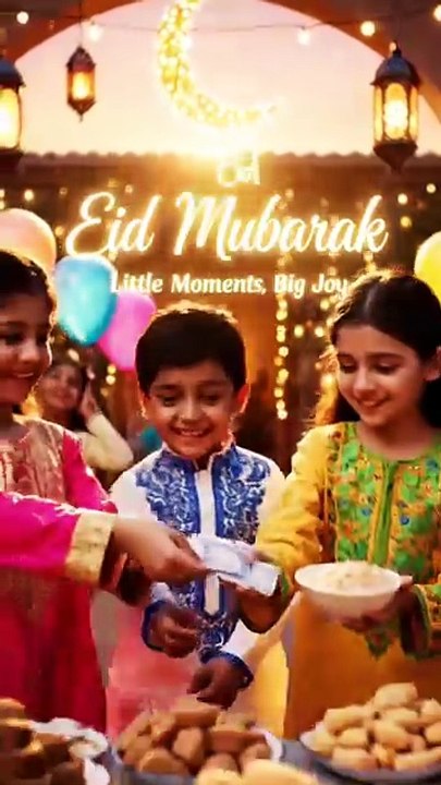 Eid Mubarak 🌙 | Beautiful Eid Wishes 2026 | Noor, Peace & Blessings