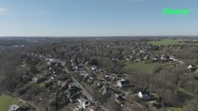 Le Brabant wallon vu du ciel : Rosières et son église collée à l’E411