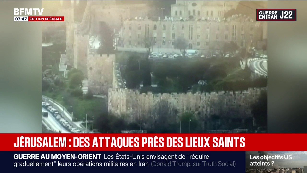 Mur des Lamentations, basilique du Saint-Sépulcre, mosquée d'Al-Aqsa... Des attaques près des lieux saints à Jérusalem