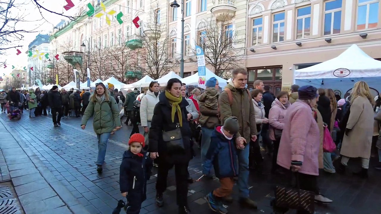 Kaziukas Fair 2026 in Vilnius 4K | Crafts, Crowds & Street Life (Part 2)