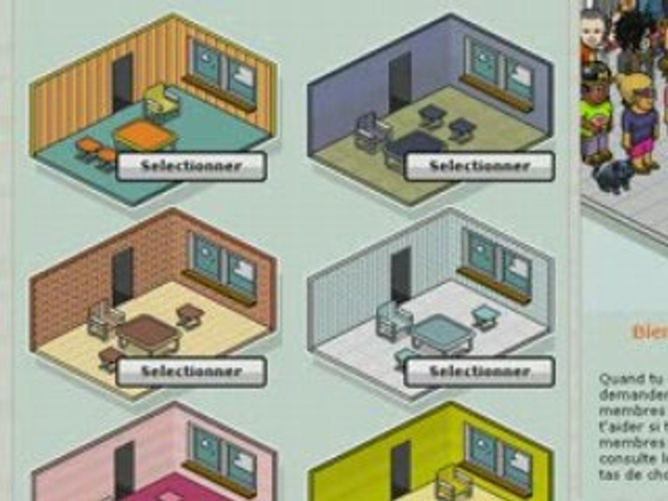 Inscription à habbo